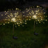SUNNEST Solar Lights Outdoor, 150 LED Firework Light with 8 Modes Solar