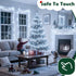 132FT 400 8 Christmas String Lights LED Cool White Dark Green Wire, Indoor Outdoor Waterproof Fairy Lights with Modes
