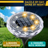 FORTULUX Swimming 16Pack) Solar Ground Lights,Solar Disc Light Outdoor Waterproof,Landscape Lighting Garden Lights