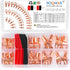 Copper Wire Lugs AWG12 10 8 6 Gauge Connectors, SQQHXX Heat Shrink Set with 30Pcs Battery Cable Ends