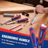 10-Piece Set (1/4", 1/2", 3/4", 1", 1-1/4", 1-1/2") WORKPRO Wood Chisel for Woodworking, Cr-V Bevel Edge Chisels