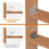 2x4 90 Shelves,Furniture,Fence-15 L Corner Brackets Heavy Duty, Angle Iron with Holes, Galvanized Degree Joist Bracket