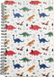 Spiral Notebook for Kids – 80-Page College Ruled Composition Notebook – 5.5 x 8.5 Inch, Cute Designs for Writing