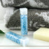 The Beadsmith Clear Plastic Tubes, 2 x .5 Inch Square with Flat Caps, Bag of 100