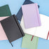 PAPERAGE Lined Journal Notebook (Black) – 160 Pages, Medium 5.6 in x 8 in, 100 GSM Thick Paper, Hardcover for Work,