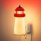 JandCase Night Lights Plug into Wall,3D Printed Beacon Night Light,3000K Plug in
