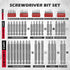 260-Piece Set, Set Ultimate Precision Screwdriver Bit Premium Security Bit Includes Magnetic Security Bits, Nut Driver