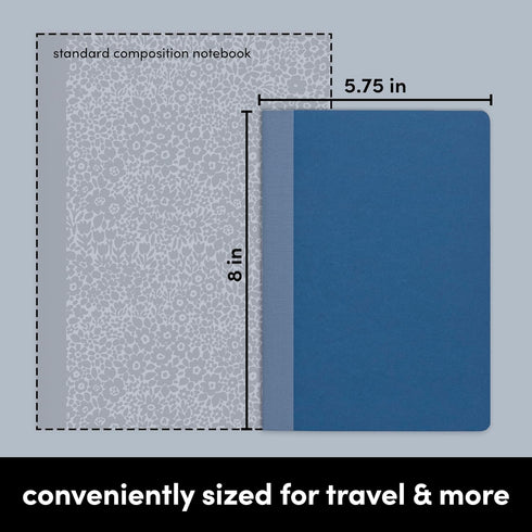 PAPERAGE Small Composition Notebook Journals, 32-Pack, 60 Pages, 4 Color Covers, 5.75 in x 8 in