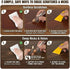 Sticks,16 Lifreer Wood Filler Colors Wood Crayons for Scratches, Scuffs, Cracks, Stains and Holes, Furniture Wax