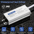 Waterproof IP67 LED Driver Power Supply 12V 24W 2A, 110V AC to 12V DC Converter for Indoor and Outdoor LED Lighting
