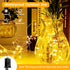 99Ft 300 8 Extra Long LED Fairy Lights Plug in, Waterproof String Lights Outdoor & Indoor Modes with Timer, Twinkle