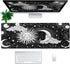 Magic Astrology Extended Big Mouse Pad Large, Gaming Mouse Pad Desk Pad,31.5x11.8 Inch Long Computer Keyboard Mouse Mat Black Mousepad with 3mm Non-Slip Base and Stitched Edge for Gaming and Office by Hahaluo