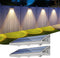 YiLaie Solar Fence Lights Outdoor 3000K/4500K/6500K 3 Mode, IP67 Waterproof Fence Solar