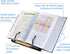 BS1500 Portable Adjustable Foldable Bookstand Holder, 11.8x8.5 for Reading Hands-Free, Large Textbooks & Tablets
