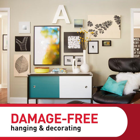 Command Picture Hanging Strips Variety Pack, Damage Free Hanging Picture Hangers, 10 Small Pairs and 8 Medium Pairs