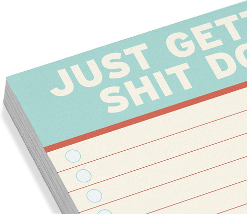 Knock Knock Getting Shit Done Large Sticky Notes – 4 x 4-inches (Pack of 8)