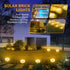 (3 Packs) JKIMK Solar Brick Lights - Outdoor Waterproof Patio & Garden Decor for Patio, Yard, Walkway, Pathway