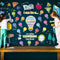 Zonon 49 Pcs Careers Poster for Classroom, Science Bulletin Board Decoration for Elementary Pre School