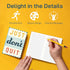 S&O Mini Notebooks Bulk Set: 12 Unique Messages, Inspirational Notepads for Kids, Mini Journals, 44 Pages, 3.5” x 5”