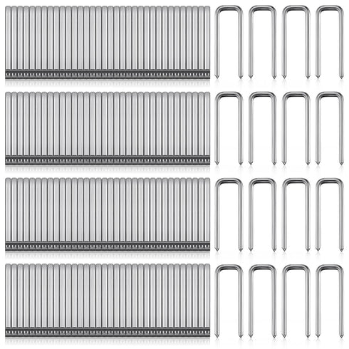 Jetec 100 Pcs Plantation Shutter Repair Kit Replacement Louvers Staples Window Blind