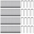Jetec 100 Pcs Plantation Shutter Repair Kit Replacement Louvers Staples Window Blind