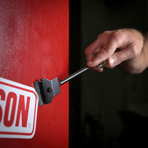 25500 11.5" OEMTOOLS Razor Blade Scraper Tool With Extended Sure-Grip Handle, Glass, Paint, Sticker Scraper
