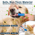 Augwind 6PCS Pet Grooming Kit for Dogs, Cats and Horses | Dog Washing Gloves | Cleanroom Gloves | Dog Bath Brush | Dog