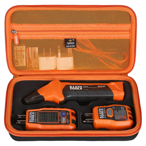 Aproca Hard Travel Storage Case for Klein Tools ET310 AC Circuit Breaker Finder & 80016 Tool Kit & RT250 Tester