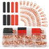 PEASUG Copper Wire Lugs 130Pcs, AWG 2 4 6 8 10 12