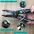 9-in-1 Wire Stripper Tool, 8inch Multifunctional Electrician Pliers for Electrical Cable Stripping, Cutting, Crimping