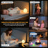 16 Dimmable Baby Night Light: Colors Changing Silicone Egg Light for Nursery, Rechargeable Touch Nightlight for Kids