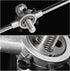 Die Stock Handle Wrench with Removable Round Handle Tools for Woodworking DIY, M7-M9 Metric Round Die Holder, 2pcs
