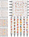 Sayglossy 24 Pcs Funny Chicken Pens Lovely Retractable Gel Pens Novelty Animal Black