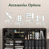 9-Compartment Furinno Cubicle Cube Insert, Cube Organizer, Geometric Shelf Accessory, Fits into Furinno Triple Thick