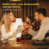 Lamp,2025 3 1pc) Wireless Bottle New Color Rechargeable Wine Bottle Lights for Bars Restaurants (White