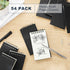 Tenceur 54 Pcs Small Spiral Notebook - 3" x 5" Mini Top Spiral Bound Notepads, 120 Pages for School