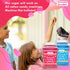 Concession Essentials /3lb -2ct Cotton Candy Floss Sugar -Pink Vanilla and Blue Raspberry Jars Each Flavor