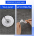 5Pcs Water Pipe Cover Decoration, Plumbing Cover Plates Drain Line Cover Escutcheon PP Plastic Radiator Escutcheon Toilet Pipe Cover for Water Pipe Tube Supplies(0.55-1.14 inch /14-29mm)