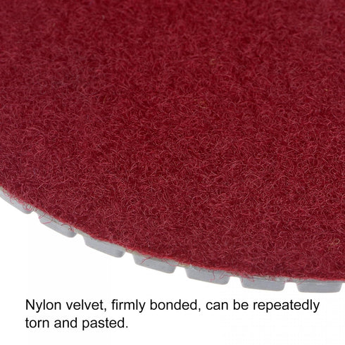 uxcell 5-Inch Diamond Polishing Pad 500 Grits Wet/Dry Grinding for Stone Concrete Marble Countertop Floor (2pcs)