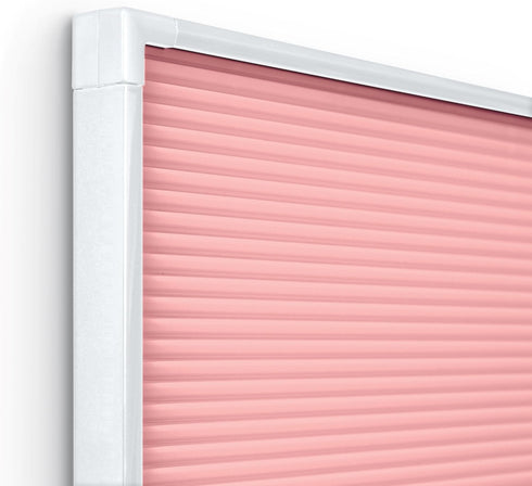 Essential Letter Board, White Frame with Pink Face, 18" x 12"W (84254)