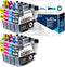 LCL Compatible Ink Cartridge Replacement for Brother LC3017, 8-Pack, MFC-J5330DW MFC-J6530DW MFC-J6730DW