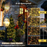 66ft 200 8 HOME LIGHTING Christmas Decorative Mini Lights, LED RGB Changing Functional Green Wire Fairy Halloween
