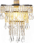 Acrylic Chandeliers Lampshade - Mini Beaded Light Fixture - Crystal Pendant Ceiling Light Shade