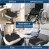 Tailbone Memory Foam Cusion, Relief Pressure Seat Cusion for Office Chairs & Car Seat, Ergonomic Design Seat Cusion
