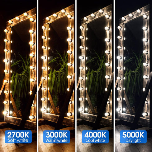 E12 Dimmable G16.5 Bulb 60 500 Bulb 2700K Bulb 6Pack Energetic LED Light Watt Lumens Candelabra for Chandeliers