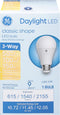 93130568 LED 3-Way Light Bulb, A19 Medium Base, Daylight, 6/12/17 Watt - Quantity 1 by GE