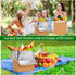 Honoson 2 Frozen Pack Pack Frozen (12'' 10'' 7'') Pcs Thermal Insulated Shipping Boxes for Food with Ice and Aluminum