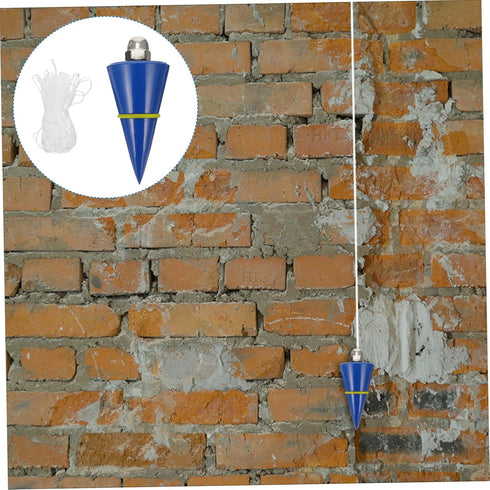 High Precision Brass Plumb Bob Weight, Magnetic Plumb Tool, Straight Level Test Device, Plumb Line Level Kit, Vertical