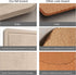 Decorative Felt Bulletin Board, 24 x 18 inches Cork Board Alternative with 20 Pushpins - Foldable Photo Board