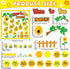 Ways to Bee Healthy Bulletin Board for Classroom Decoration Spring Bee Classroom Decoration Healthy Paper Cutouts Spring Healthy Habits Bulletin Board Decorations for School Wall Decor Supplies by ZOIIWA